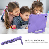 For-Samsung-Galaxy-Tab-S6-Lite-10.4-2020-Handle-Football-Shaped-EVA-Shockproof-Tablet-Case(Light-Purple)