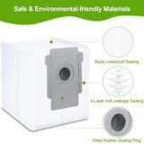 JUNSUNMAY 5pcs For iRobot Roomba i & s & j Series  i8 / i8+ / s9 / s9+ Vacuum Bags Automatic Disposal Dust Bags