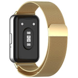 For-Samsung-Galaxy-Fit-3-Milanese-Metal-Steel-Mesh-Watch-Band(Gold)