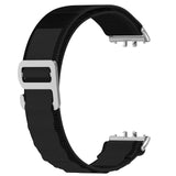 For-Samsung-Galaxy-Fit-3-Nylon-Canvas-Watch-Band(Black)