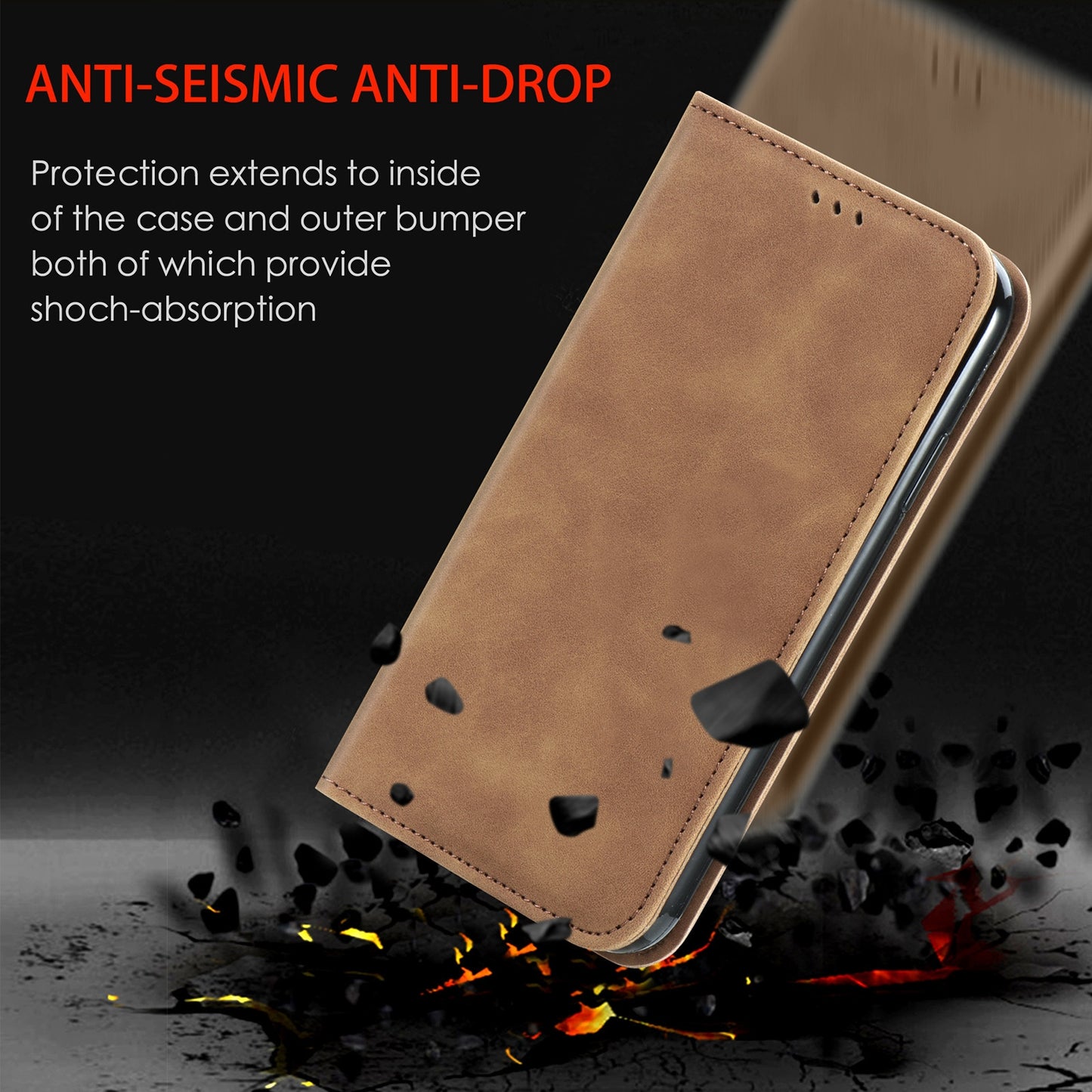 For-Honor-Magic6-Pro-Retro-Skin-Feel-Magnetic-Flip-Leather-Phone-Case(Blue)