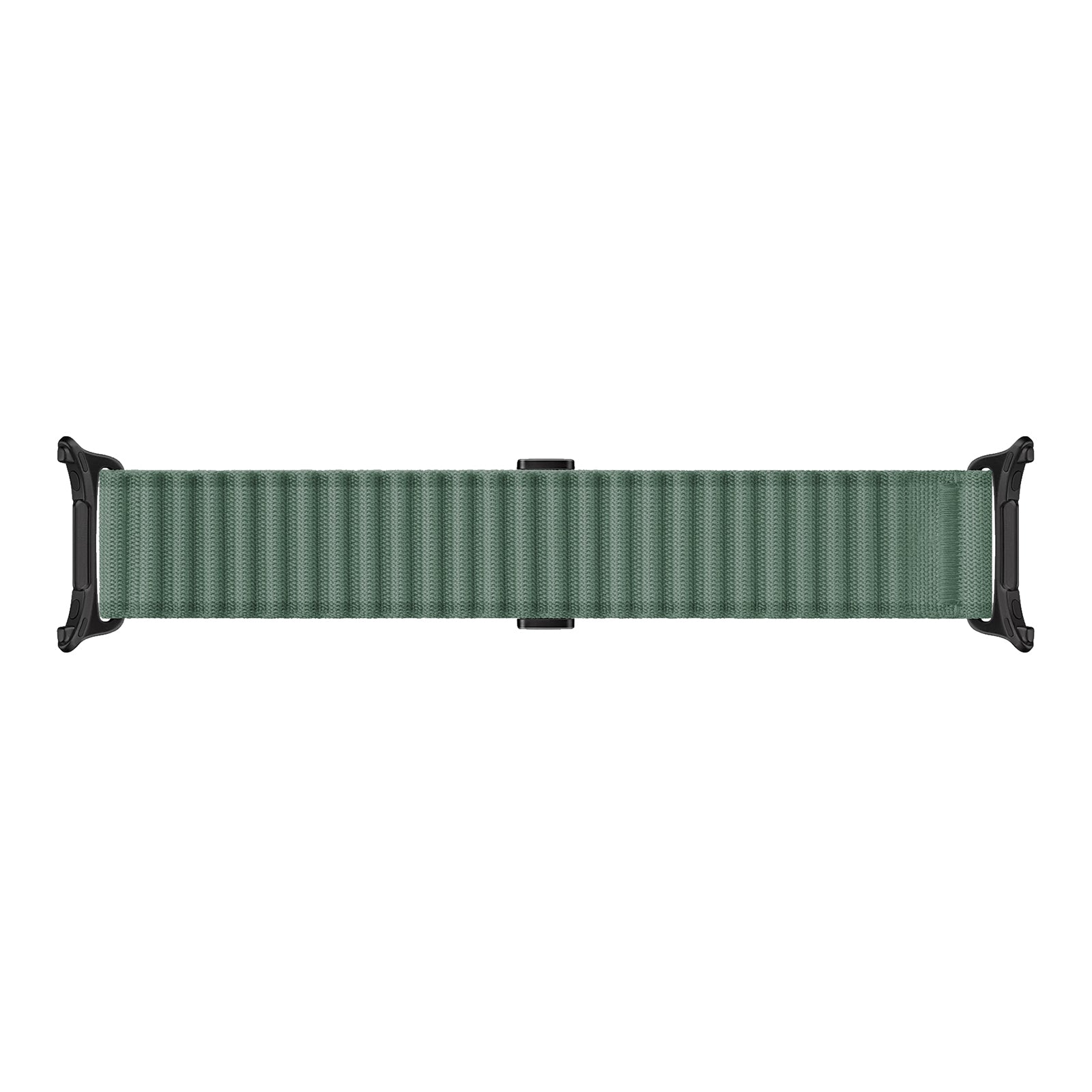 For-Samsung-Galaxy-Watch-Ultra-47mm-Ocean-Style-Magnetic-Buckle-Braided-Watch-Band(Army-Green)