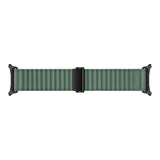For-Samsung-Galaxy-Watch-Ultra-47mm-Ocean-Style-Magnetic-Buckle-Braided-Watch-Band(Army-Green)