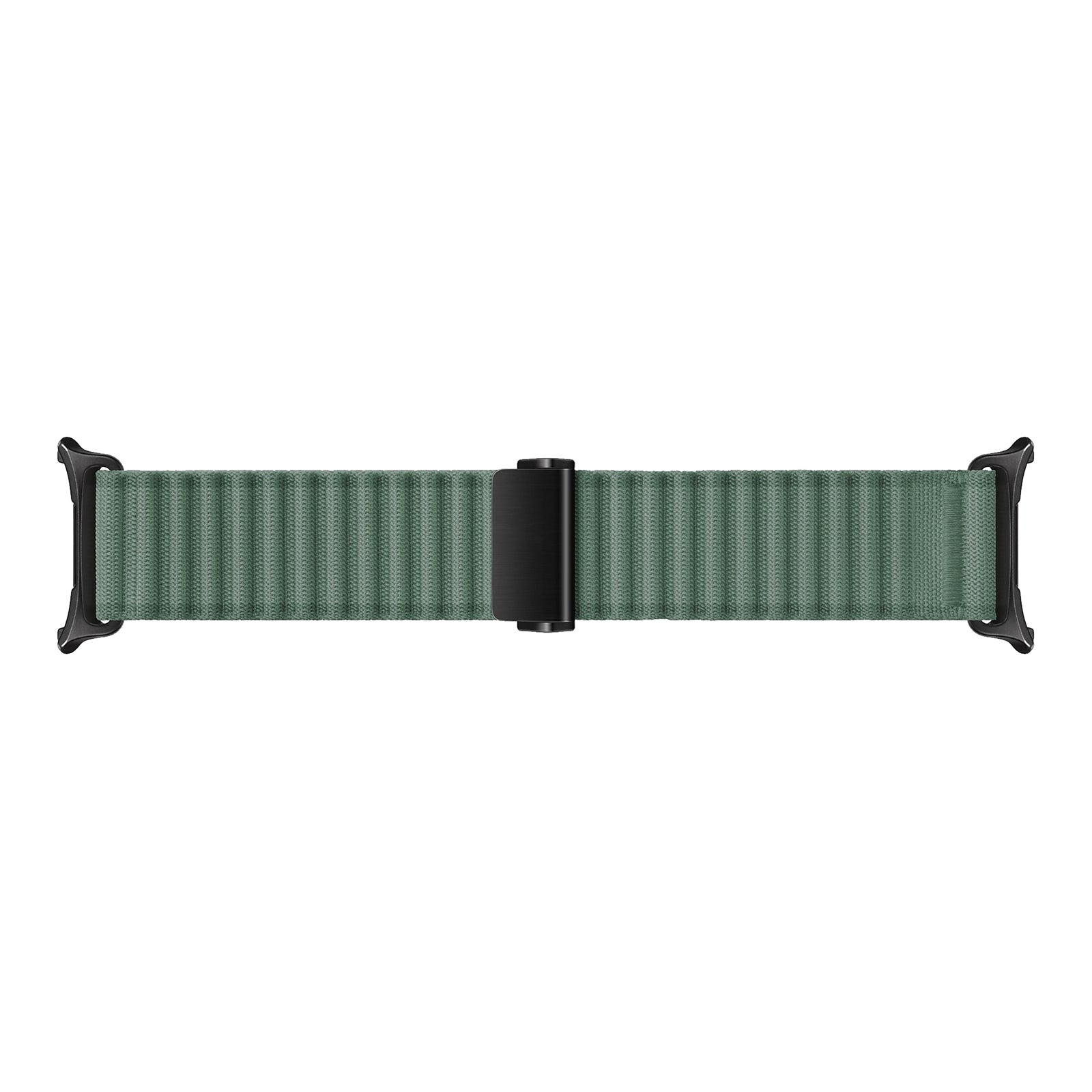 For-Samsung-Galaxy-Watch-Ultra-47mm-Ocean-Style-Magnetic-Buckle-Braided-Watch-Band(Army-Green)
