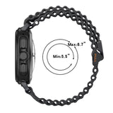 For-Samsung-Galaxy-Watch-Ultra-47mm-Ocean-Style-Magnetic-Buckle-Braided-Watch-Band(Army-Green)