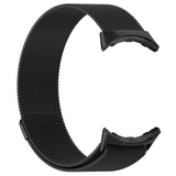 For-Google-Pixel-Watch-4-/-Watch-3-45mm-Milanese-Metal-Magnetic-Watch-Band(Black)