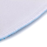 4 PCS Mop Cloth Cover Triangle Twisted Pigtail Mop Replacement Pad for VAX S85-CM(Blue)