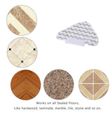 2 PCS Microfiber Triangle Mop Cloth Cover for Shark Steam Mop