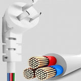 Home Office Wifi Mobile Phone Remote Control Timer Switch Voice Control Power Strip, Line length: 1.5m(AU Plug)