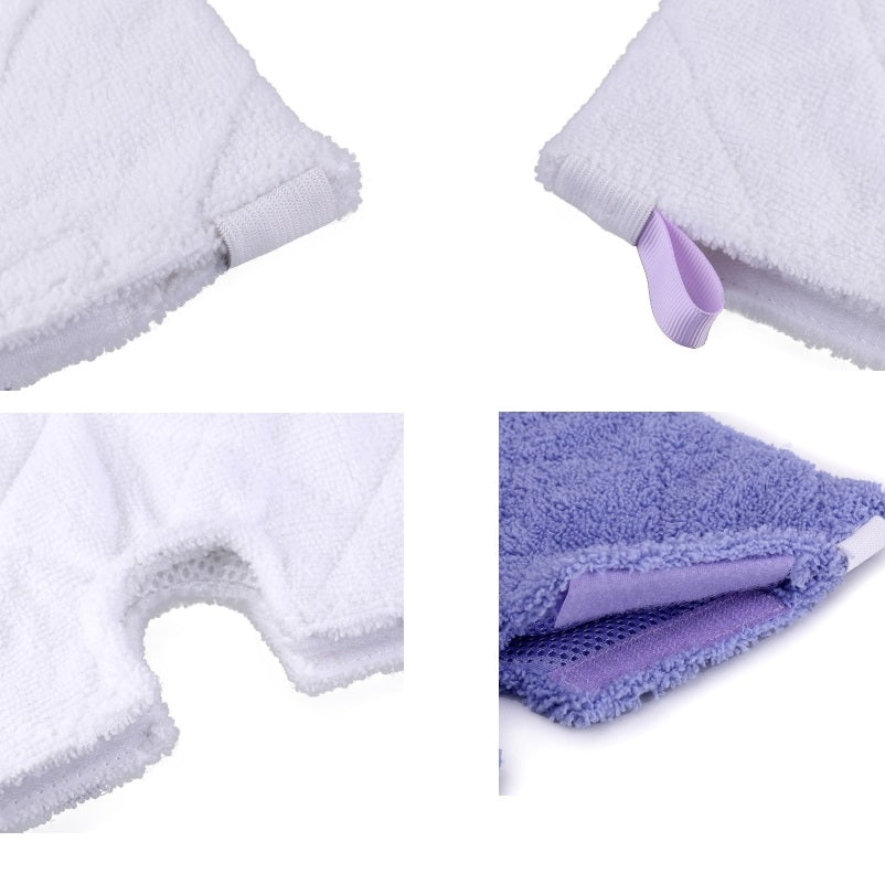 3 PCS Steam Cloth Cover Mop Accessories for Shark S3901 / S3501 / S3550 / S3601(White)