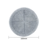 3 PCS 16 Cm Mopping Machine Round Mop Cleaning Cloth Suitable For Dyson Vacuum Cleaner