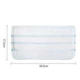 2 PCS Steam Mop Head Replacement Pad For Black & Decker FSM1610/1630