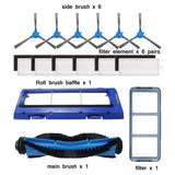 15 PCS/Set Sweeper Accessories For Eufy 11S / RoboVac / 30 / Eufy / 30C / 15C(Blue)