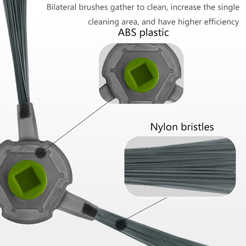 2 Pairs Side brush Accessories For  Ecovacs Deebot U2/DGN22