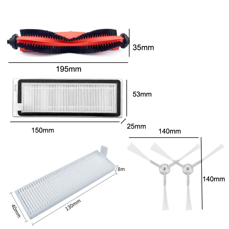 1 Set Sweeping Robot Accessories For Mijia G1