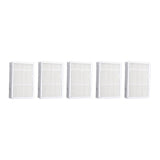 5 Pairs Side Brush+5 Filters Accessories for Proscenic P1 P2 P3  Vacuum Cleaner