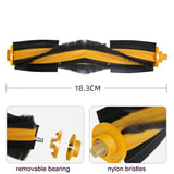 2pairs Side Brush For ECOVACS OZMO 950 920 T5  DX55 DJ65 Vacuum Cleaner Accessories