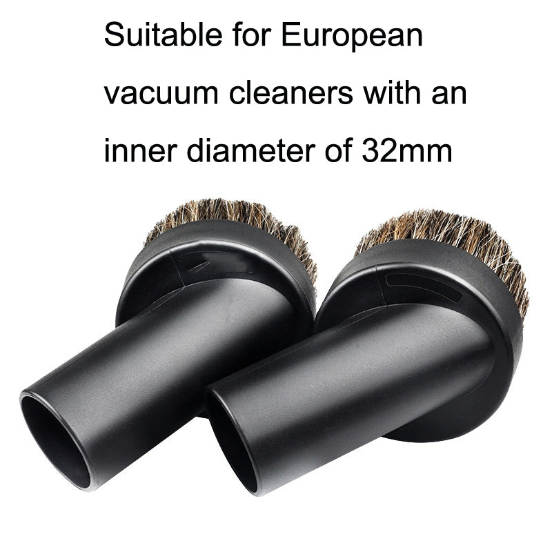 5PCS For Midea Vacuum Cleaner Accessories Horsehair Brush Head, Bristles Length: 25mm