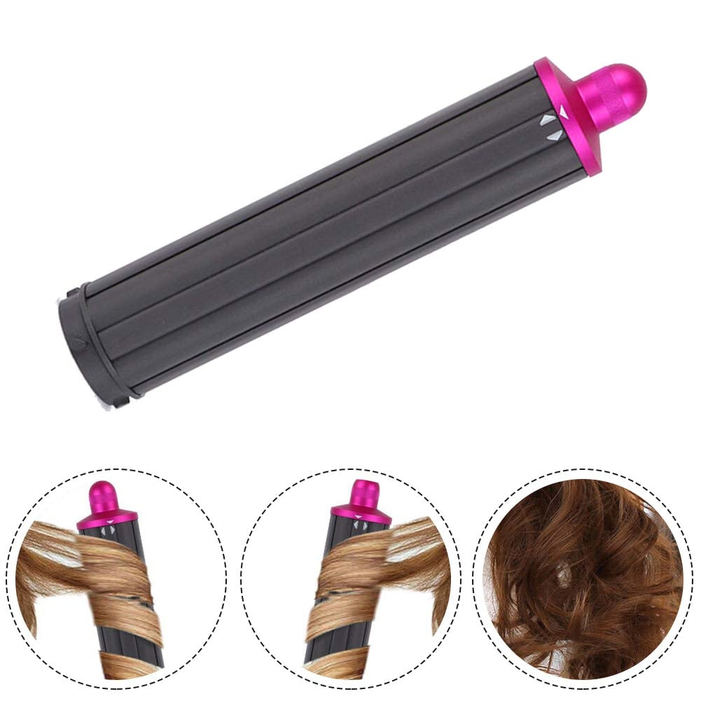 13.4cm Upgraded Long Barrel Curling Iron for Dyson i.d./ HD01/02/03/04/08 Hair Dryer 40mm Red