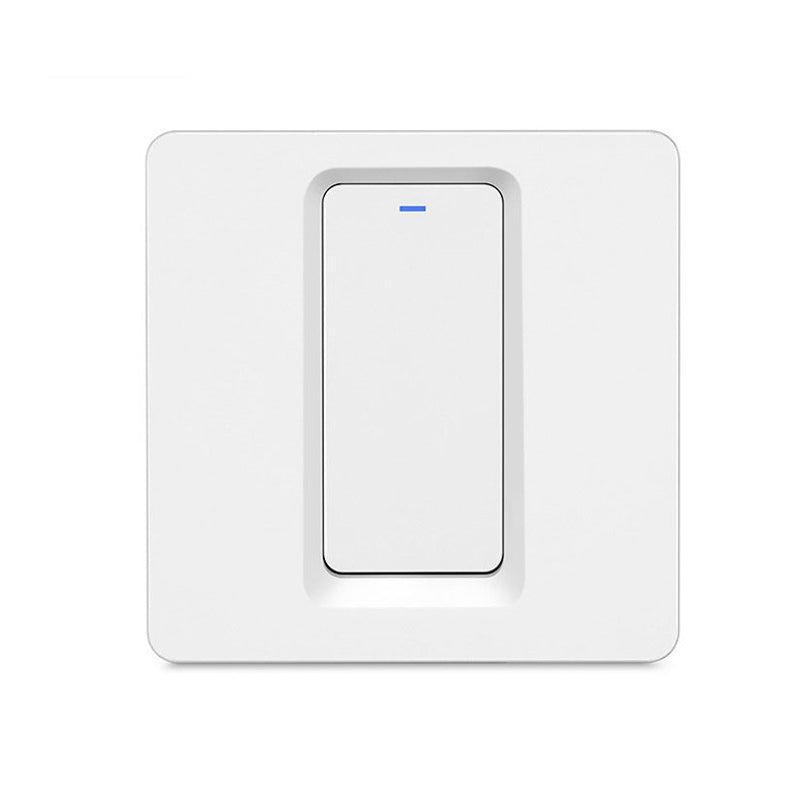 Tuya ZigBee Smart Single-fire Zero-fire Sharing Switch Phone Control Voice Panel EU Plug, Spec: 1 Button