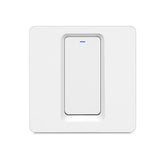 Tuya ZigBee Smart Single-fire Zero-fire Sharing Switch Phone Control Voice Panel EU Plug, Spec: 1 Button