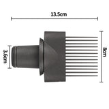 For Dyson Hair Dryer Wide Tooth Comb Smoothing Nozzle Hair Styler Tool