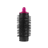 For Dyson Airwrap Cylinder Comb Hair Dryer Curling Attachment(Black Red)
