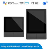 Sonoff NSPanel WiFi Smart Scene Switch Thermostat Temperature All-in-One Control Touch Screen, US Plug(Black)