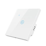 Tuya ZigBee 40A Smart High Power Water Heater Light Air Conditioner Switch Time Voice Remote Control(White)