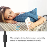 HTS2 Temperature And Humidity Smart Sensor For Bestcon RM4 Pro / RM4 Mini(Black)