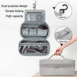 Baona BN-DS006 for Dyson Airwrap Multifunctional PU Leather Storage Bag(Grey)