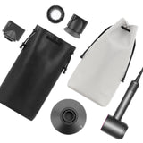 Baona DS-003 for Dyson Hair Dryer Complete Accessories PU Storage Bag(Black)