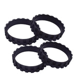 2pairs Walking Wheel Tire Skin For iRobot 500 / 600 / 700 / 800 / 900 Series & i7 E3 E5