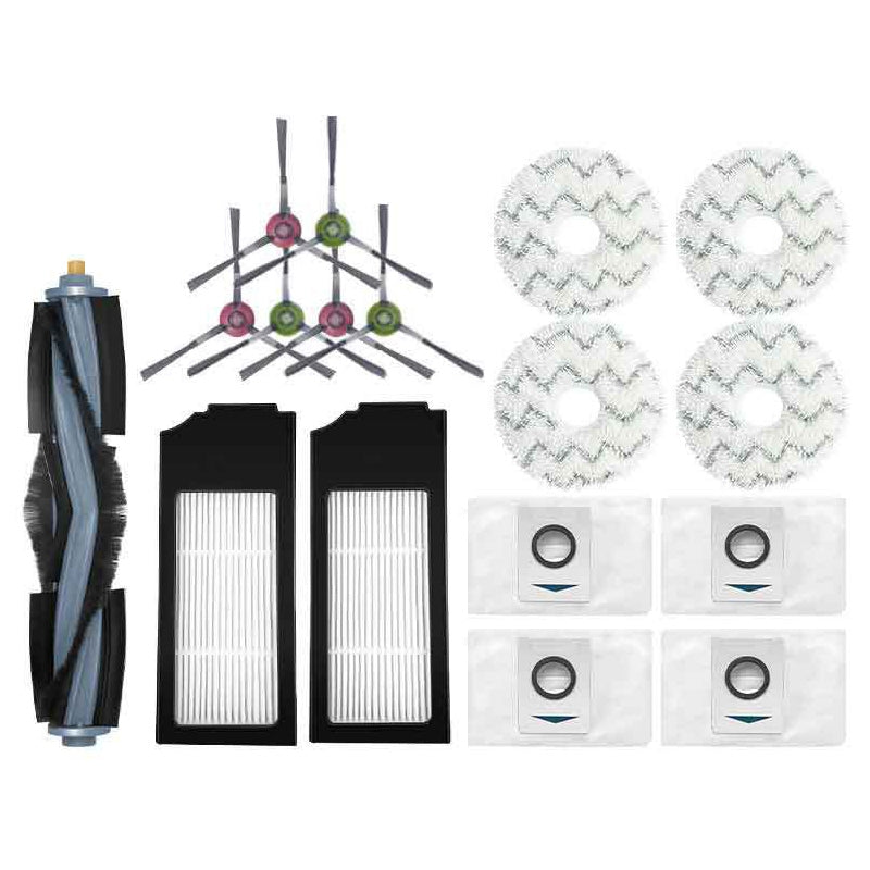 14 In 1 Set For ECOVACS X1 ONMI / X1 TURBO Vacuum Cleaner Accessories