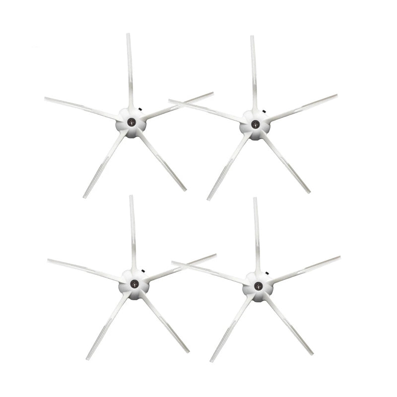 For Roborock S7 / T7S / T7S Plus G10 4pcs White Side Brush