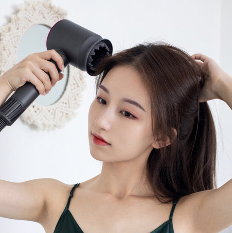 For Dyson Hair Dryer Gentle Air Nozzle Attachments(Black)