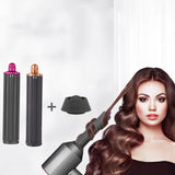 For Dyson Airwrap Hair Dryer i.d. / HS01 / HS05 / HD08 18.6 x 4cm Upgraded Long Curling Barrels Nozzle  Golden