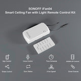 SONOFF iFan04-H APP Remote Control Smart Fan Light Switch Support Tmall Genie?220V-240V?