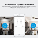 SONOFF iFan04-L APP Remote Control Smart Fan Light Switch Support Tmall Genie(100V-120V)