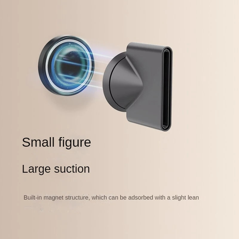 For Dyson Hair Dryer No-punch Bathroom Wall Mounted Magnetic Blower Holder Nozzle Storage Hanger