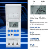 THC15A Microcomputer Time Control Switch Transparent Time Control Timer