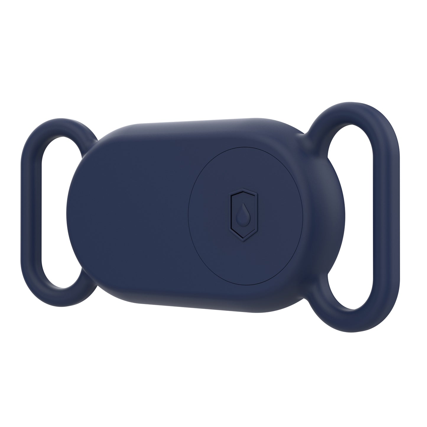 For-Samsung-Galaxy-SmartTag-2-Pet-Silicone-Life-Waterproof-Protective-Case(Deep-Blue)