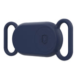 For-Samsung-Galaxy-SmartTag-2-Pet-Silicone-Life-Waterproof-Protective-Case(Deep-Blue)