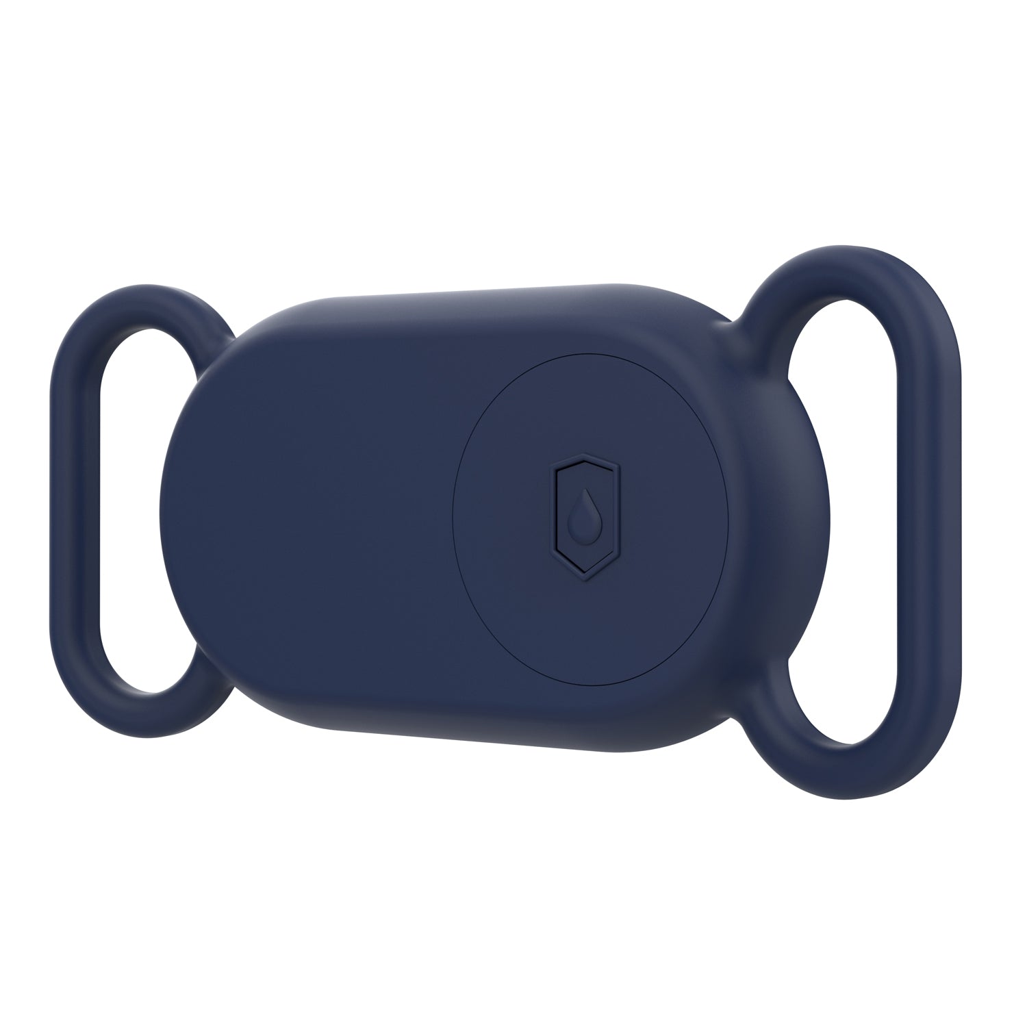 For-Samsung-Galaxy-SmartTag-2-Pet-Silicone-Life-Waterproof-Protective-Case(Deep-Blue)