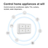 Zigbee Tuya 4-key Situational Remote Control Smart Switch(YSB34)