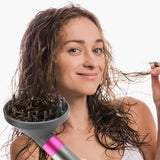 For Dyson Airwrap HS01 HS05 Diffuser Attachment Nozzle Replacement Parts(Rose Red)