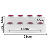 For Dyson Airwrap Storage Rack Can Store 8 Attachment(Rose Red)