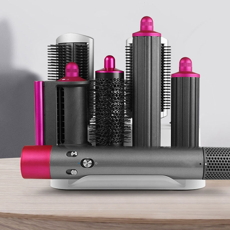 For Dyson Airwrap Storage Rack Can Store 8 Attachment(Rose Red)