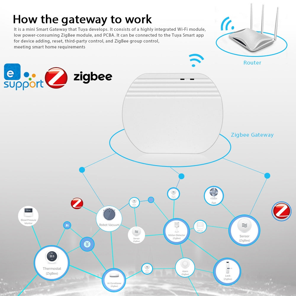 Ewelink Whole House Smart Home ZigBee Wireless Gateway with SONOFF Gateway Devices(EV-WG-2)