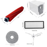 Main Brush For Roborock Qrevo Pro / Qrevo MaxV Vacuum Robot Accessories